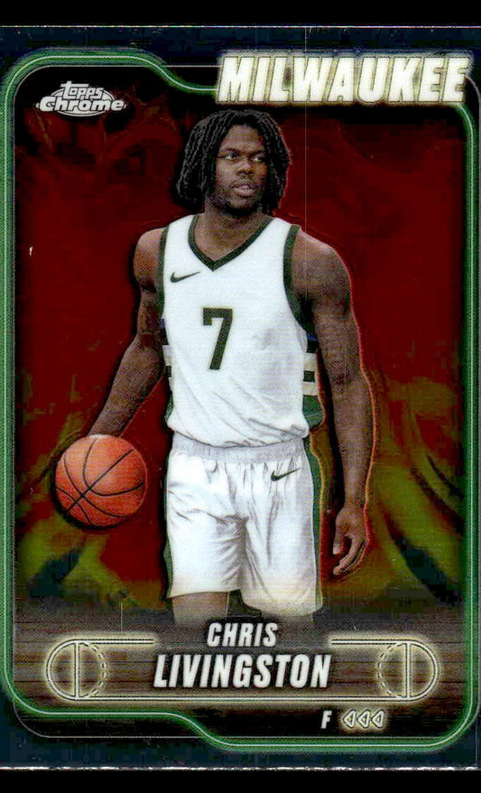 2024-25 Topps Chrome #70 Chris Livingston