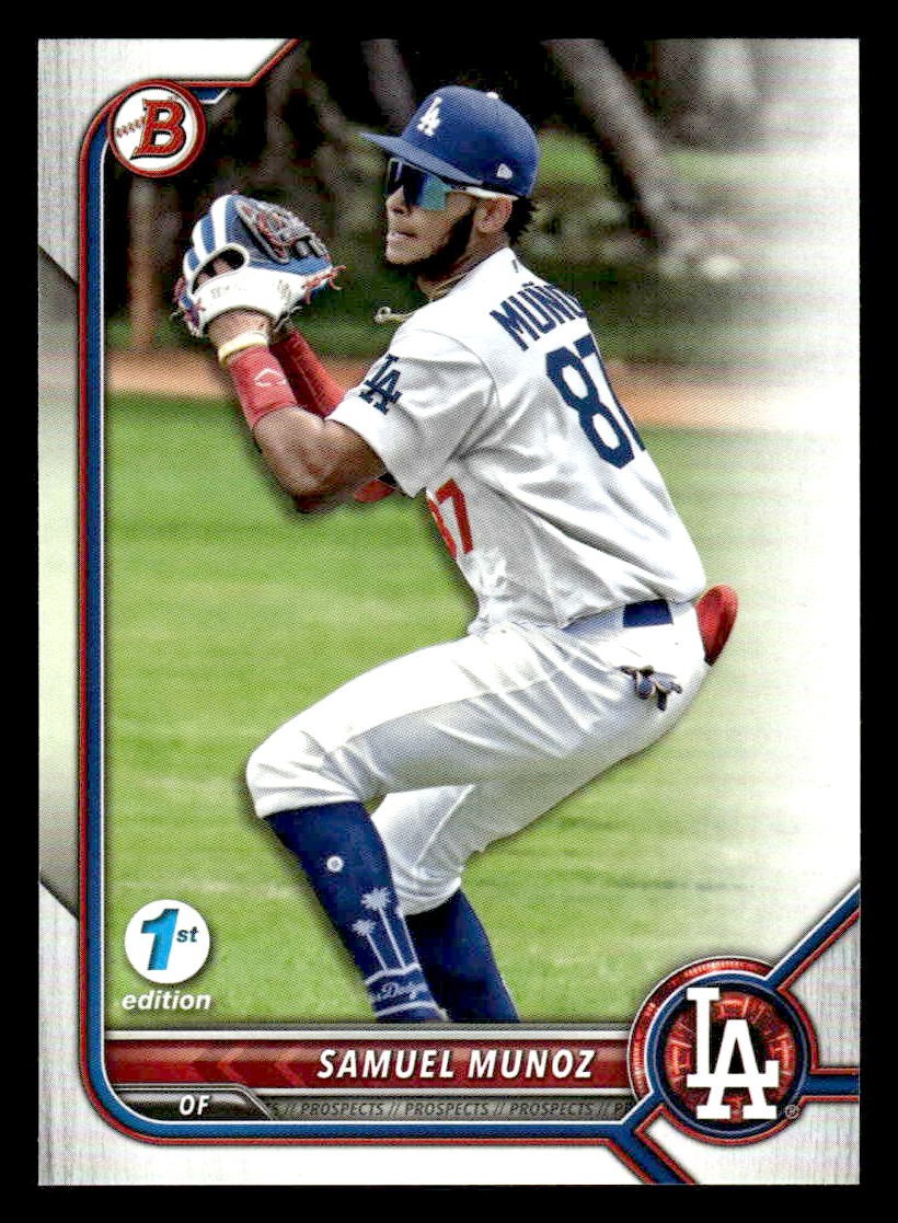 2022 Bowman Draft 1st Edition #BD-63 Samuel Munoz