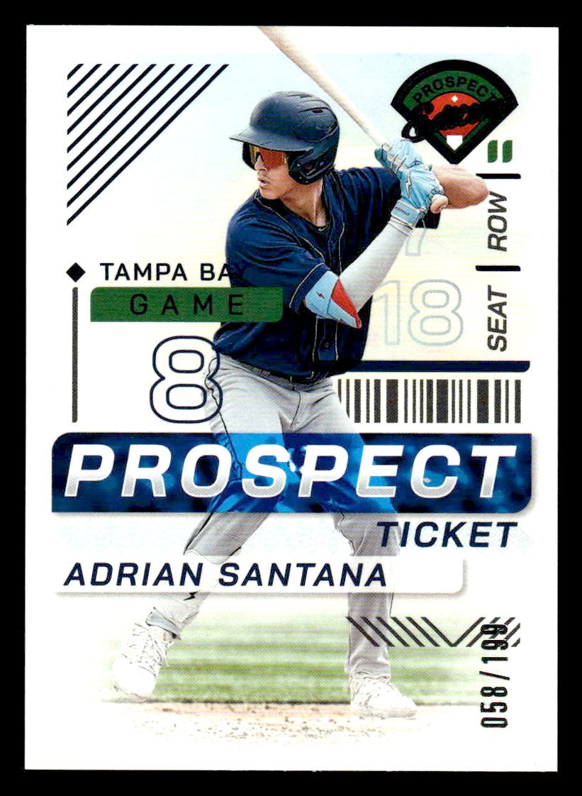 2024 Panini Prospect Edition #180 Adrian Santana Blue #/199
