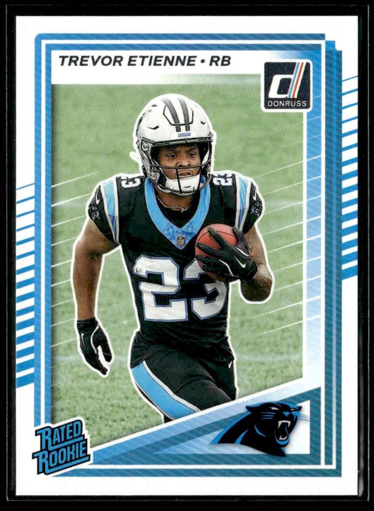 2025 Donruss #326 Trevor Etienne Rated Rookies