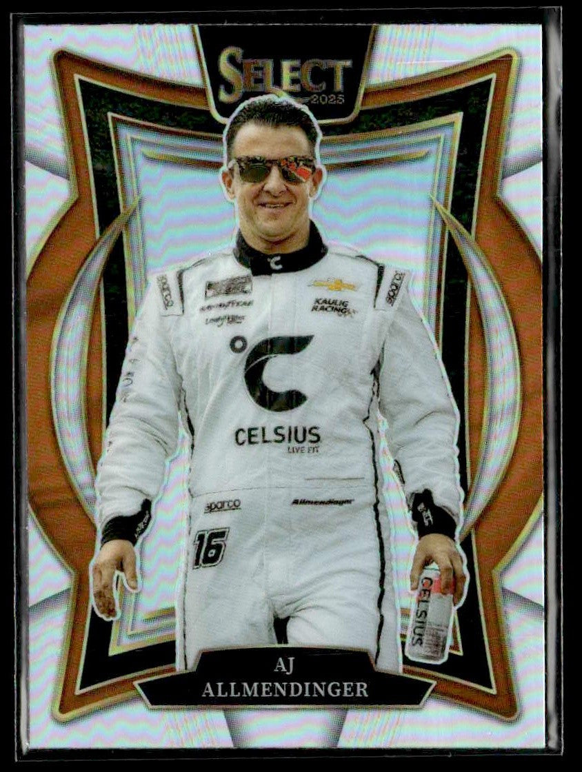 2025 Panini Select #71 AJ Allmendinger Silver Prizms