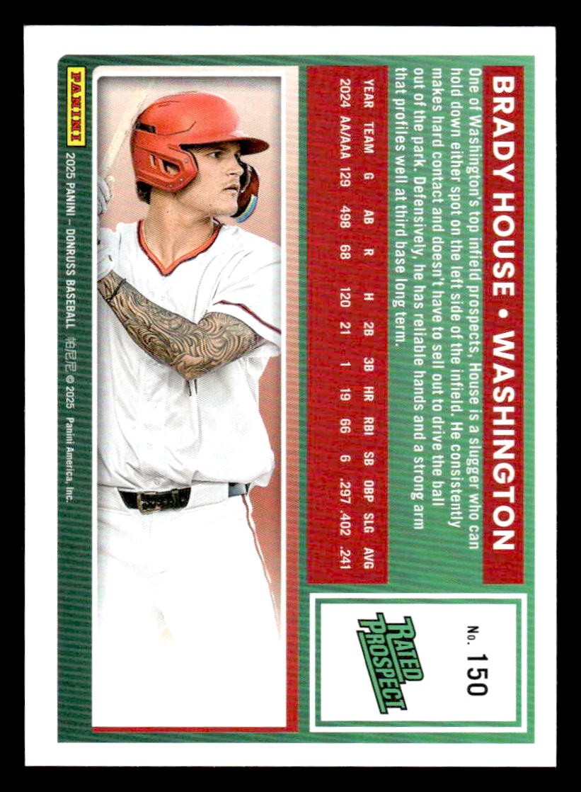 2025 Donruss #150 Brady House