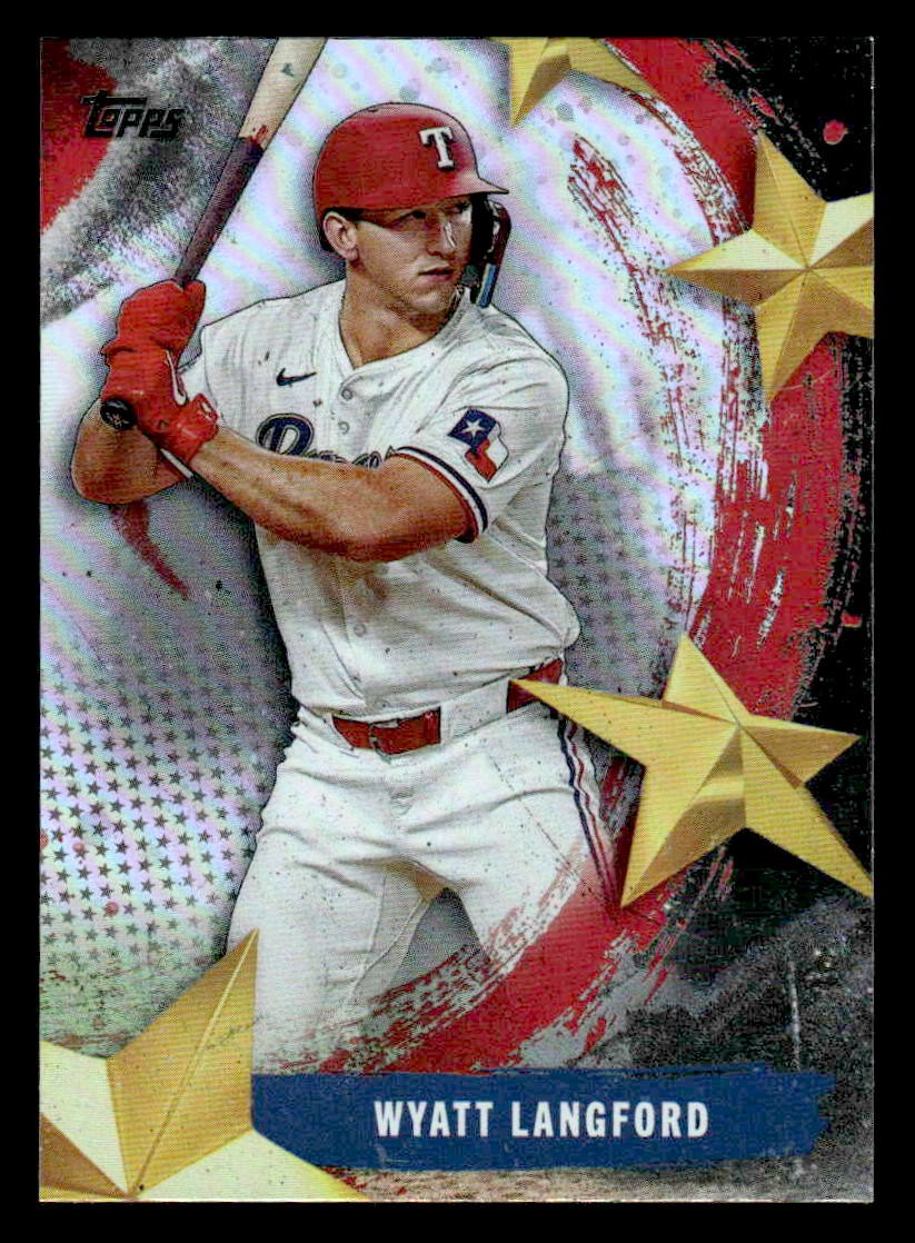 2025 Topps #SMLB-55 Wyatt Langford Stars of MLB