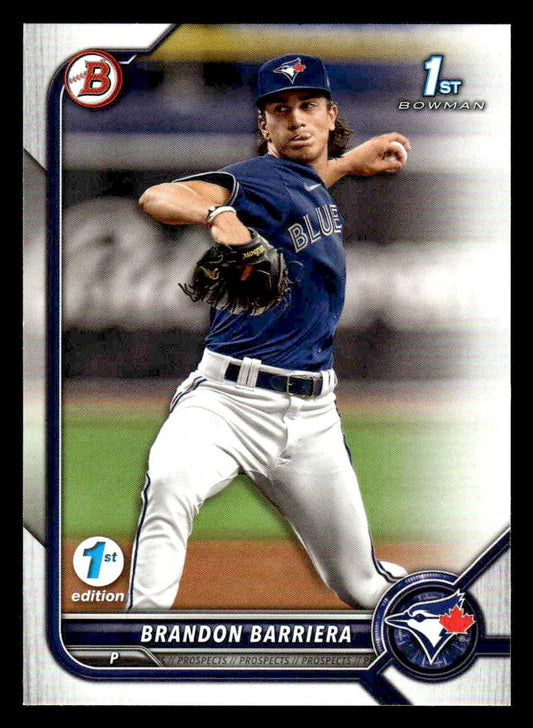 2022 Bowman Draft 1st Edition #BD-21 Brandon Barriera
