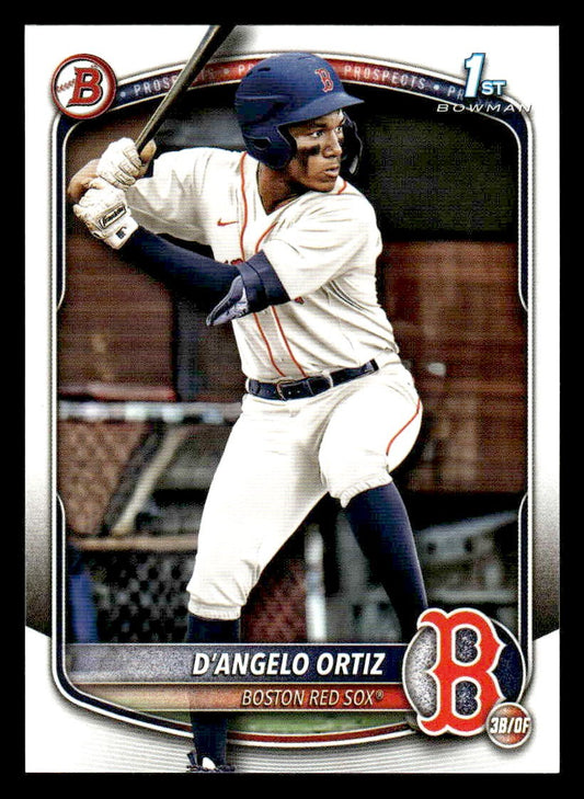 2025 Bowman #BP-61 D'Angelo Ortiz Prospects