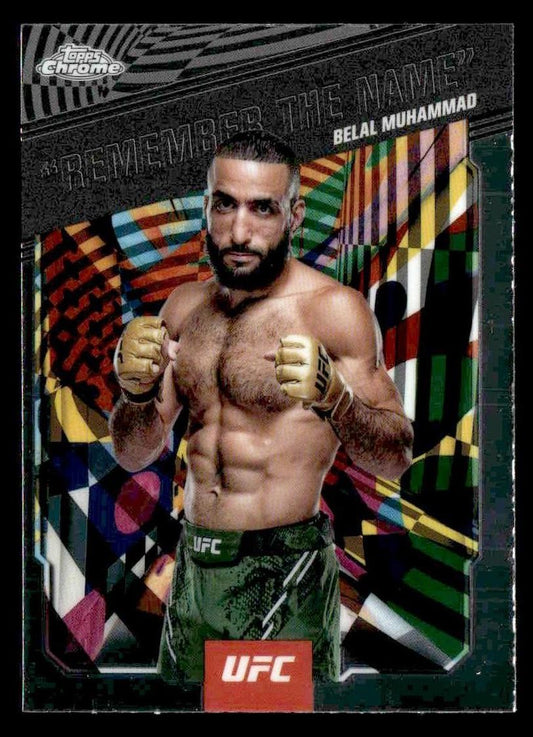 2025 Topps Chrome UFC #AKA-1 Belal Muhammad AKA