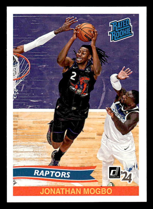 2024-25 Panini Instant #RRR-30 Jonathan Mogbo Rated Rookie Retro #/152