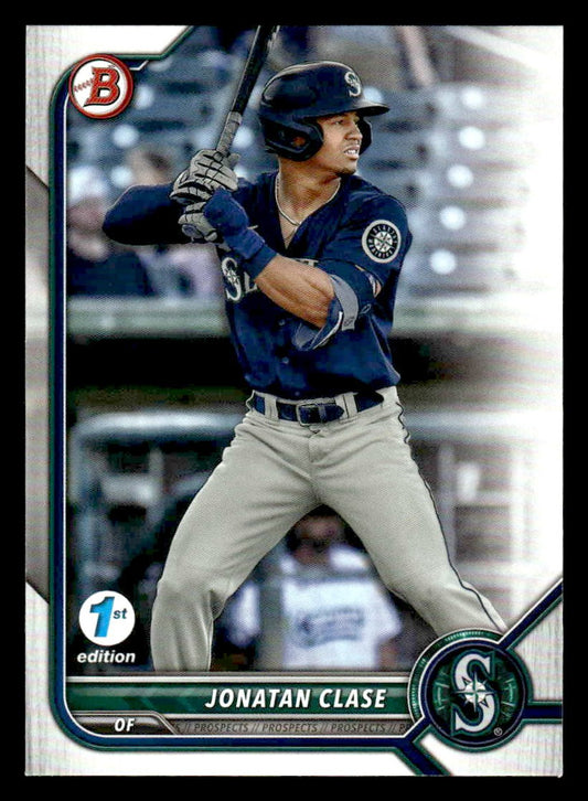 2022 Bowman Draft 1st Edition #BD-30 Jonatan Clase