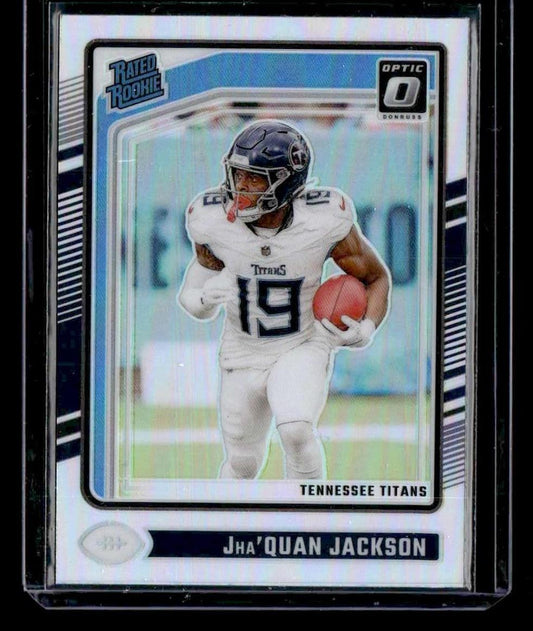 2024 Donruss Optic #253 Jha'Quan Jackson Holo