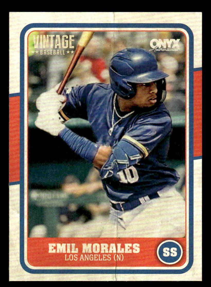 2025 Onyx Vintage #OVEMMO Emil Morales