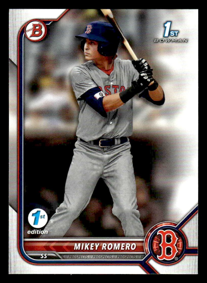 2022 Bowman Draft 1st Edition #BD-42 Mikey Romero