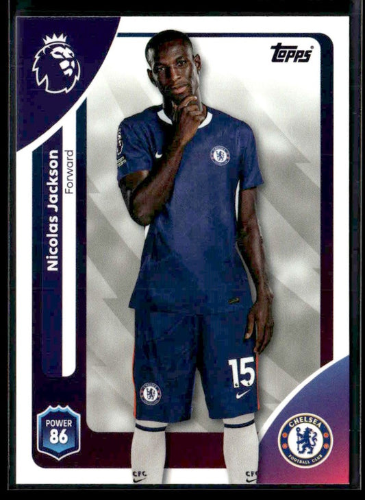 2025-26 Topps Premier League #104 Nicolas Jackson