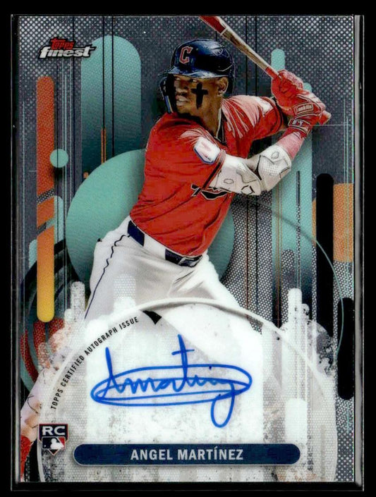 2025 Finest #FA-AMA Angel Martínez Finest Autographs