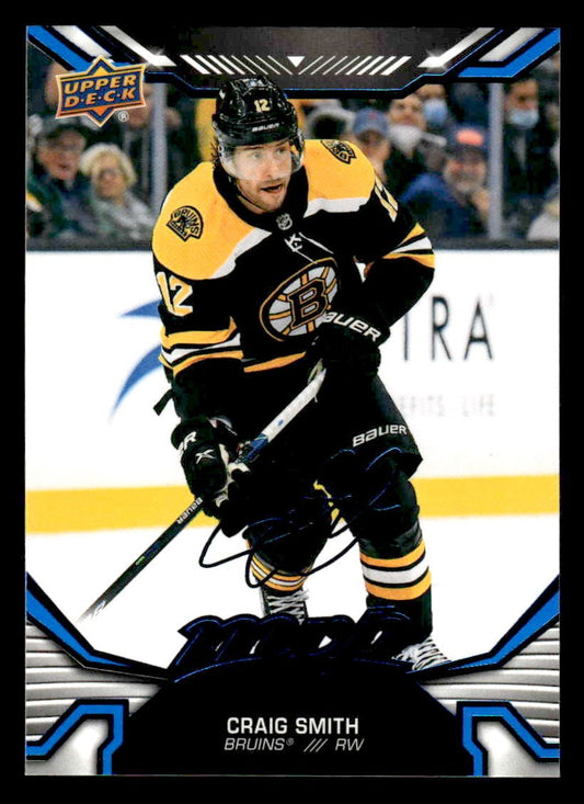 2022-23 Upper Deck MVP #140 Craig Smith Blue Script