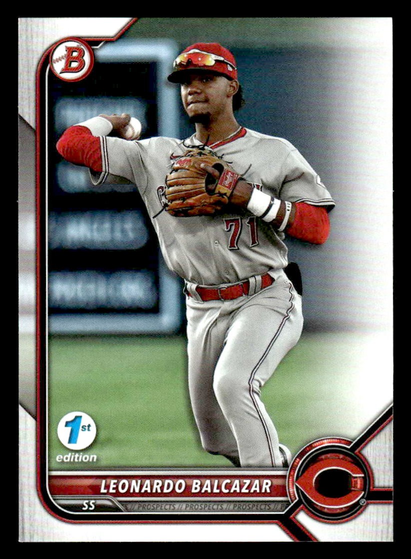 2022 Bowman Draft #BD-91 Leonardo Balcazar