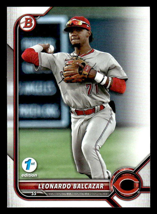 2022 Bowman Draft #BD-91 Leonardo Balcazar