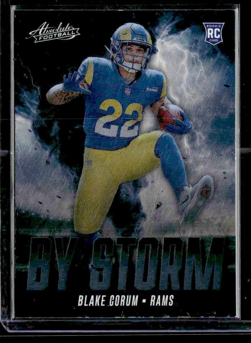 2024 Panini Absolute #BS-BCM Blake Corum By Storm