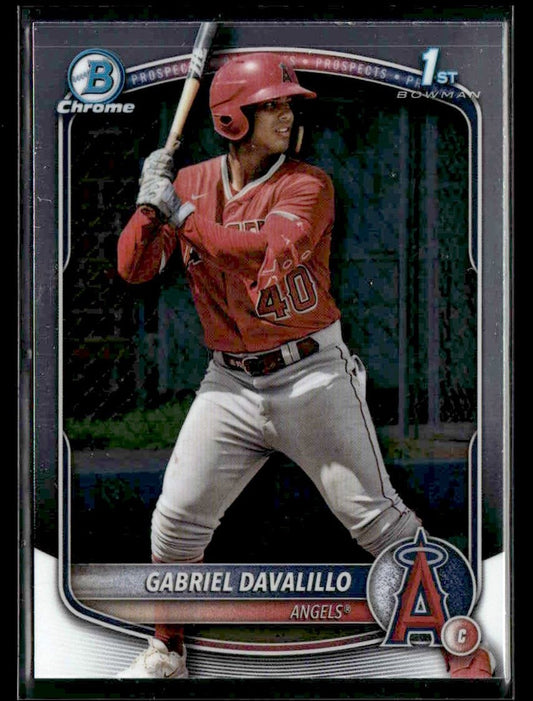 2025 Bowman Chrome #BCP-178 Gabriel Davalillo