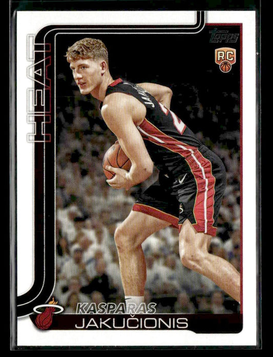 2025-26 Topps #220 Kasparas Jakučionis