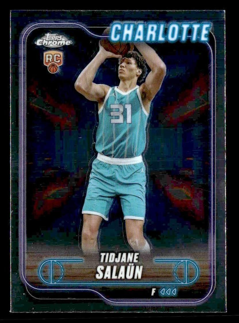 2024-25 Topps Chrome #148 Tidjane Salaun