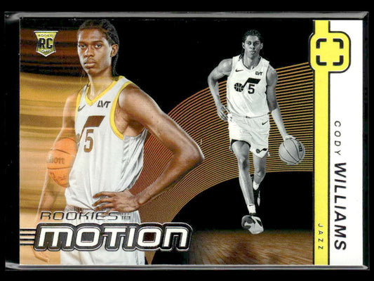 2024-25 Panini PhotoGenic #5 Cody Williams Rookies In Motion