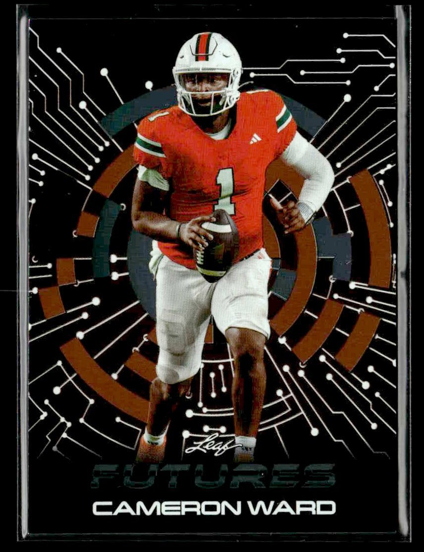 2024 Leaf Futures #FF-4 Cameron Ward Future Foil Bronze