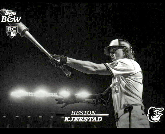 2024 Topps Black & White #86 Heston Kjerstad
