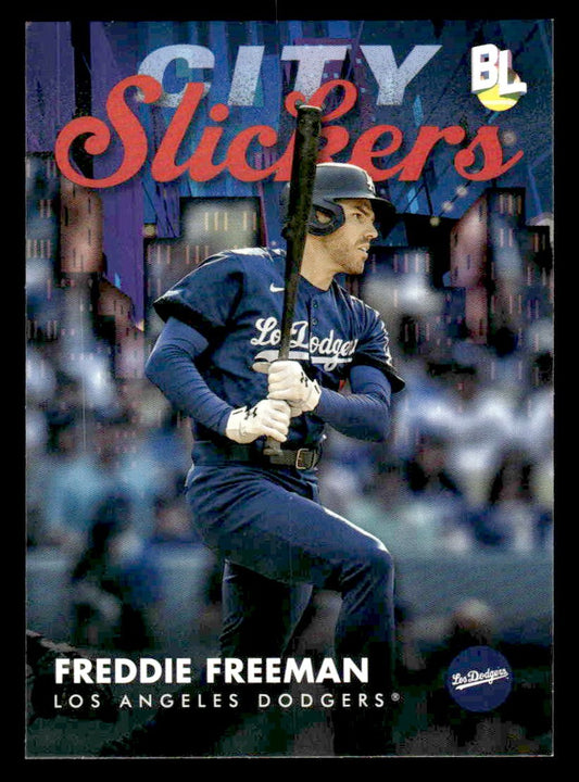 2023 Topps Big League #CS-14 Freddie Freeman City Slickers