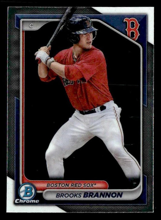 2024 Bowman #BCP-95 Brooks Brannon Chrome Prospects