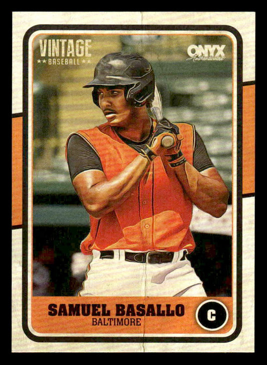 2025 Onyx Vintage #OVSABA Samuel Basallo