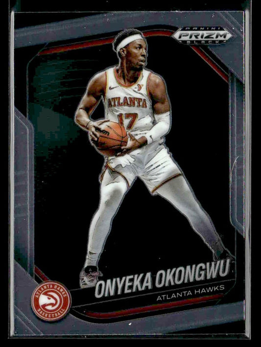 2024-25 Panini Prizm Black #140 Onyeka Okongwu