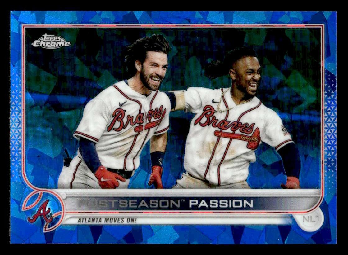 2022 Topps Chrome Sapphire Edition #342 Postseason Passion
