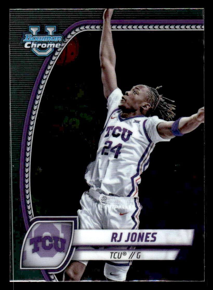 2024-25 Bowman University Chrome #84 RJ Jones