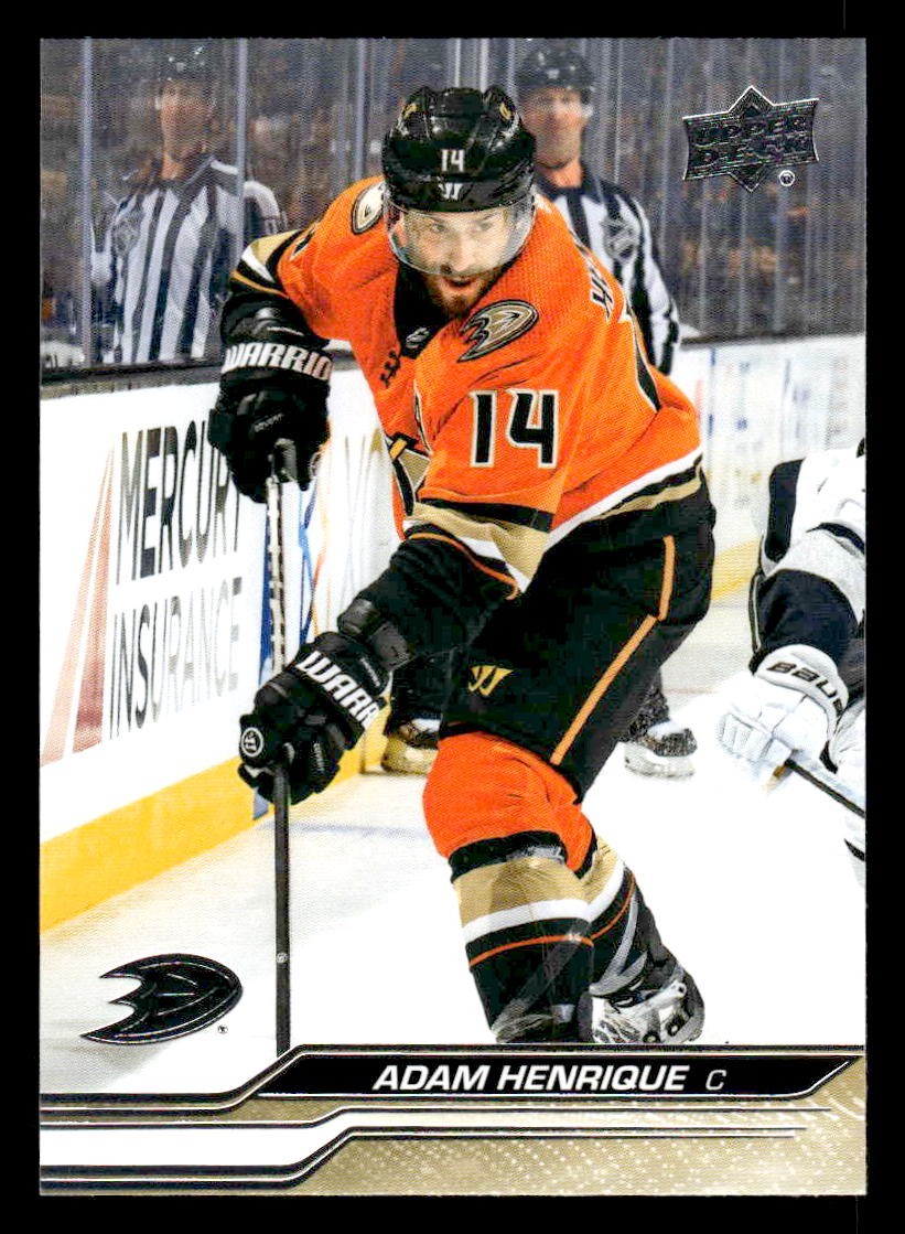 2023-24 Upper Deck #256 Adam Henrique