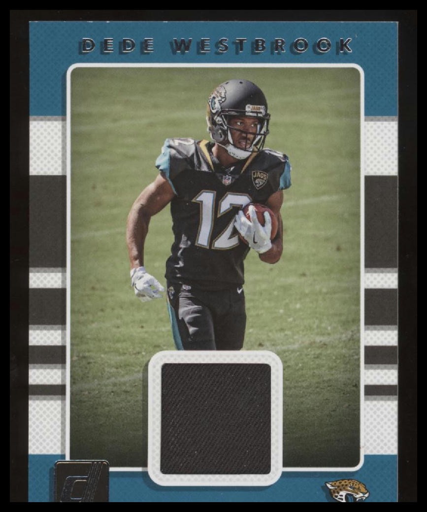 2017 Donruss #30 Dede Westbrook Rookie Threads Green