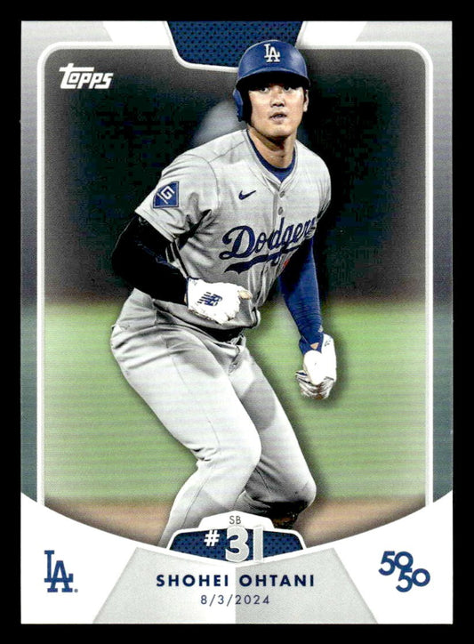 2024 Topps 50/50: Shohei Ohtani #64 Shohei Ohtani