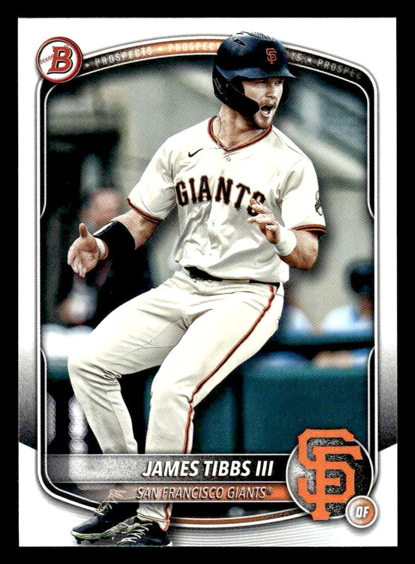 2025 Bowman #BP-39 James Tibbs III Prospects