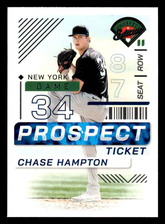 2024 Panini Prospect Edition #34 Chase Hampton