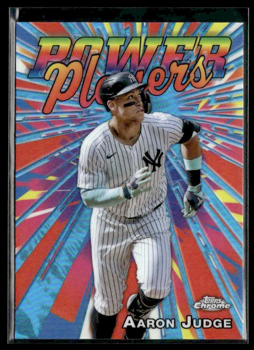 2025 Topps Chrome #PP-1 Aaron Judge Power Players