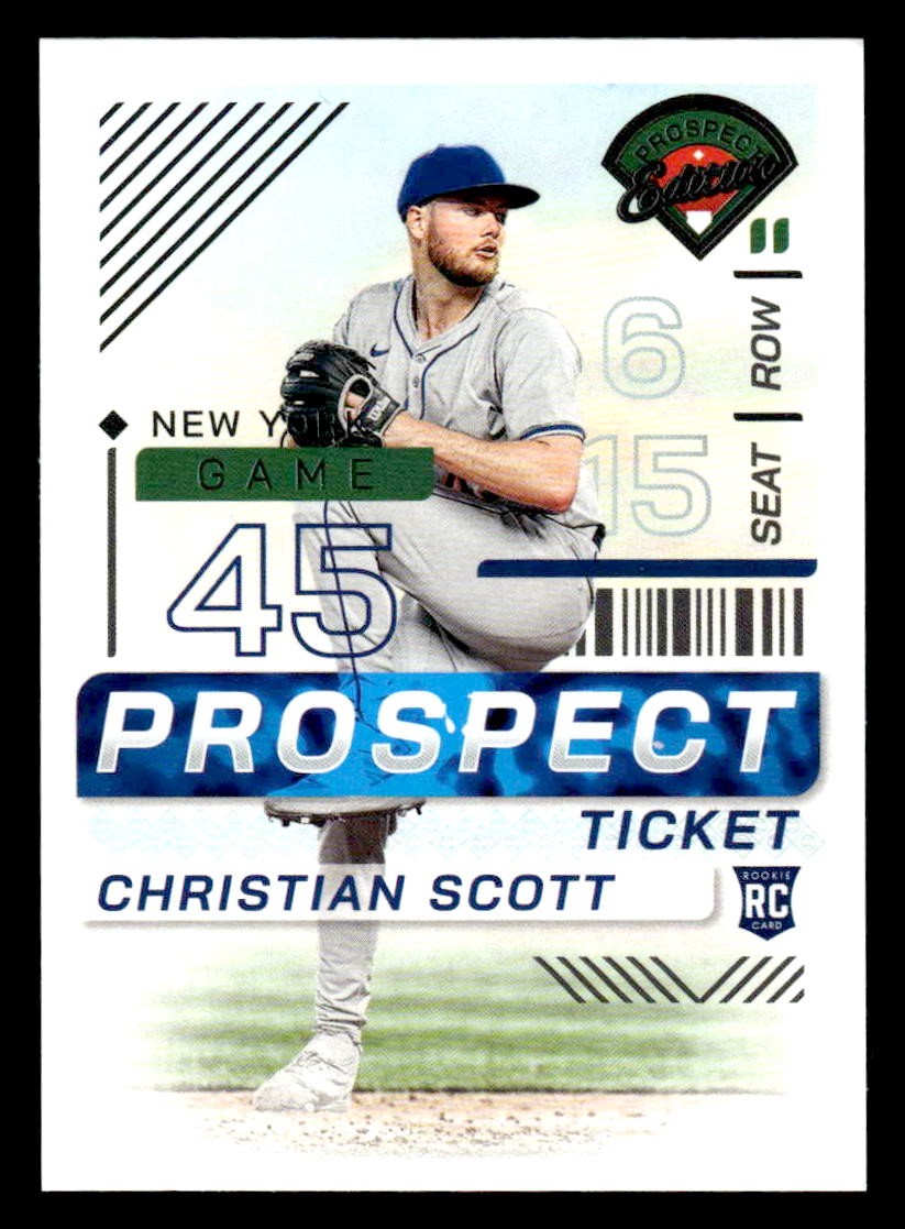 2024 Panini Prospect Edition #74 Christian Scott