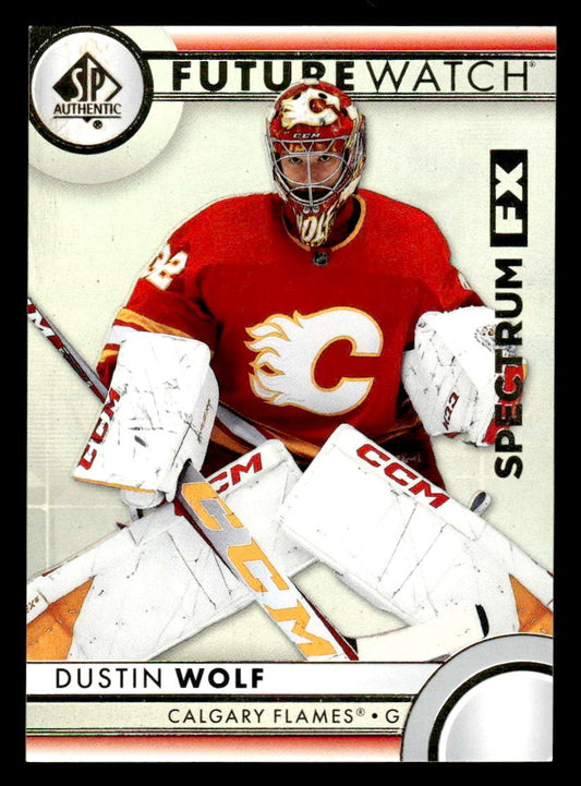 2023-24 SP Authentic #S-81 Dustin Wolf Spectrum FX