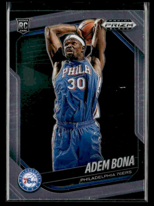 2024-25 Panini Prizm Black #196 Adem Bona