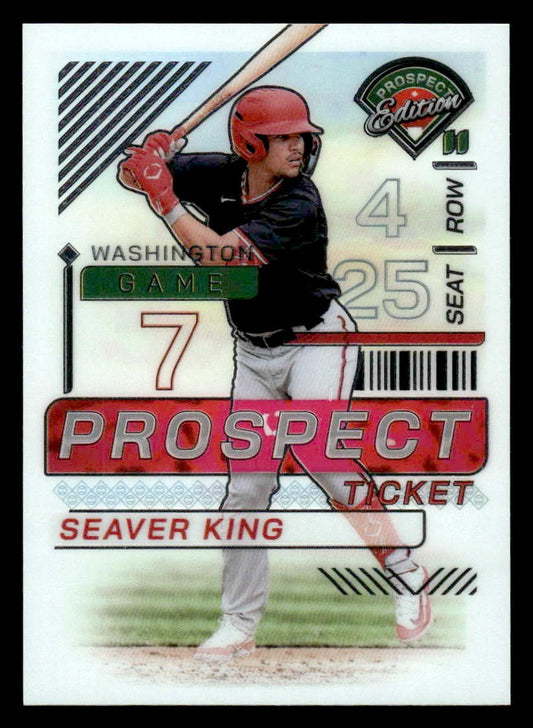 2024 Panini Prospect Edition #173 Seaver King Holo