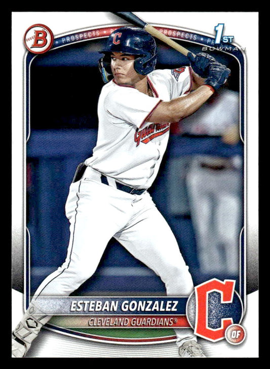2025 Bowman #BP-70 Esteban Gonzalez Prospects