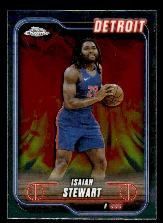 2024-25 Topps Chrome #116 Isaiah Stewart