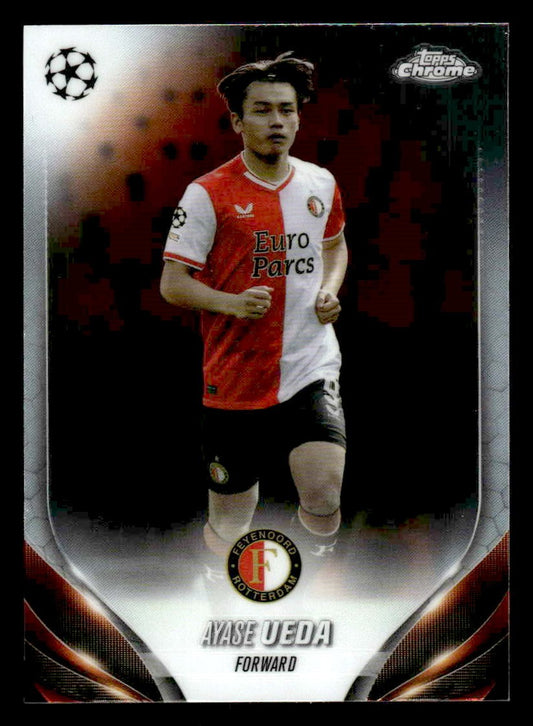 2023-24 Topps Chrome UEFA Club Competitions #138 Ayase Ueda