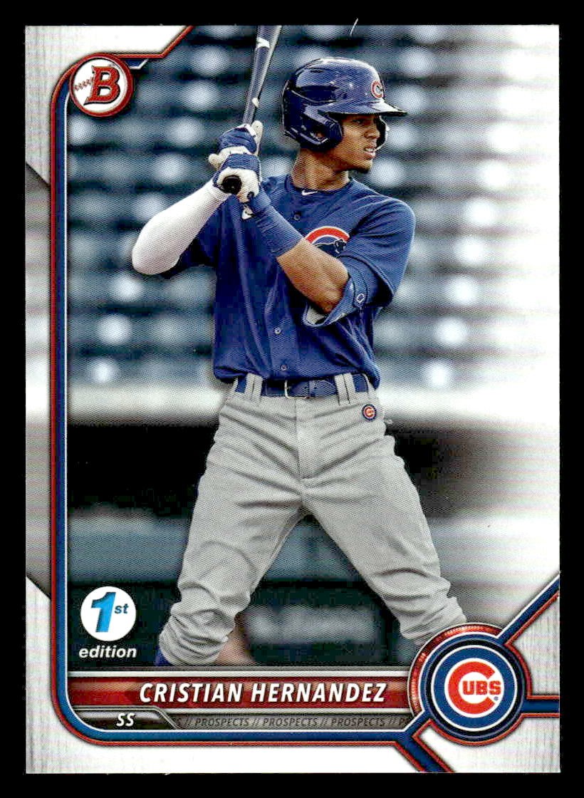 2022 Bowman Draft 1st Edition #BD-111 Cristian Hernandez