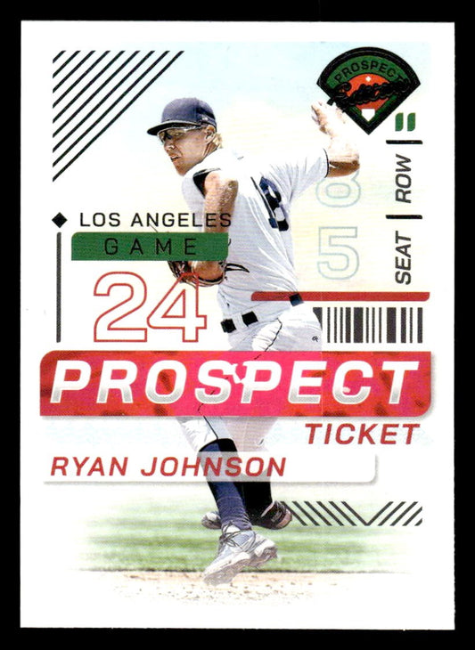 2024 Panini Prospect Edition #110 Ryan Johnson