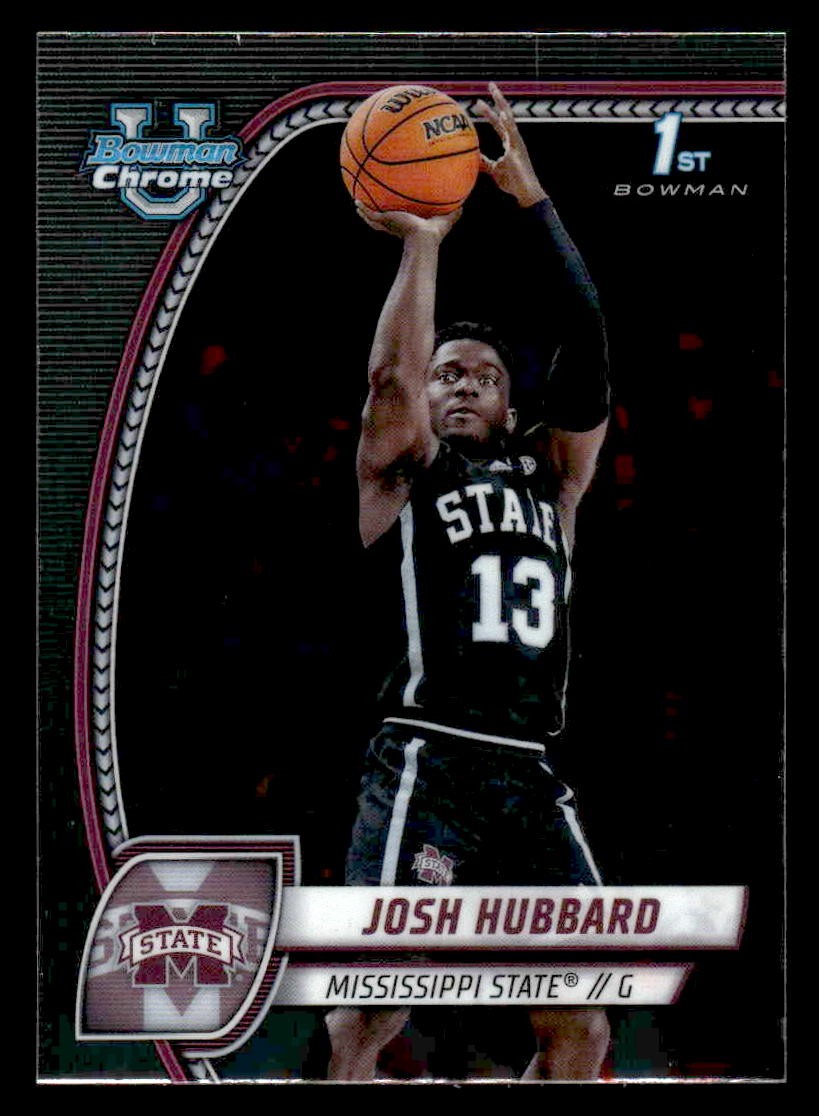 2024-25 Bowman University Chrome #35 Josh Hubbard