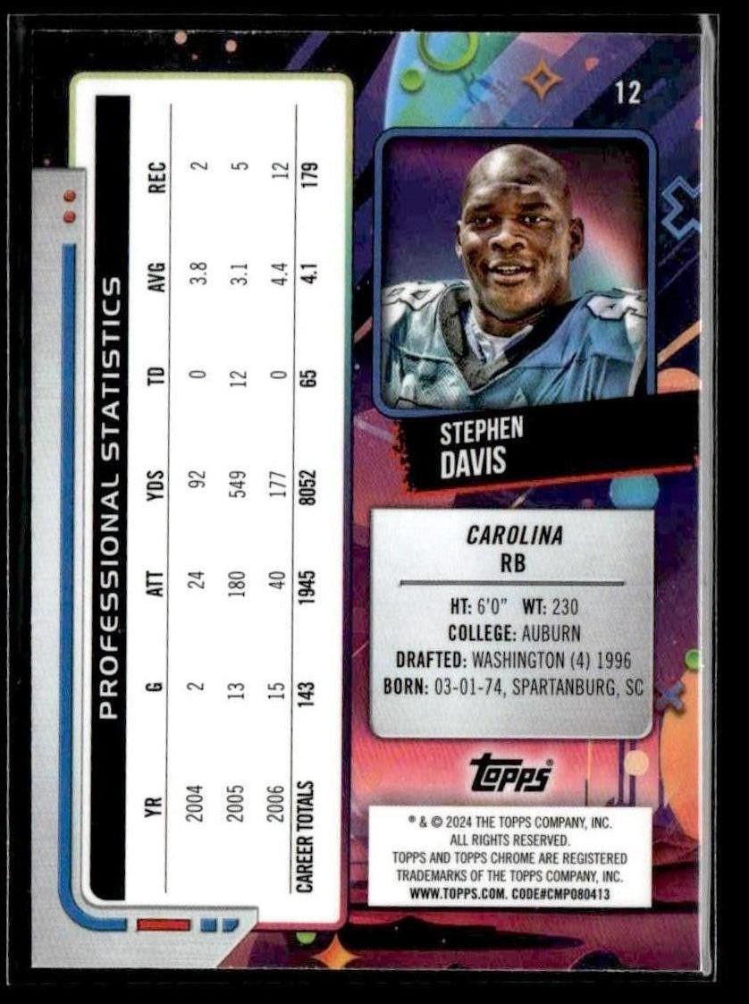 2024 Topps Chrome Cosmic #12 Stephen Davis